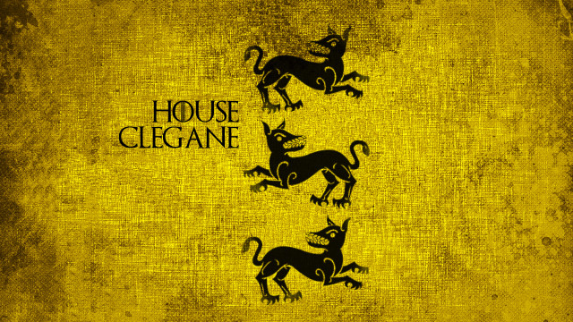 Yellow background black animals house free wallpaper - medium preview image