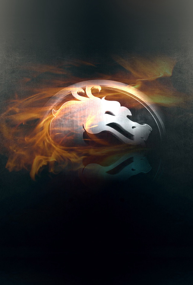 Fire black background white orange free wallpaper - medium preview image