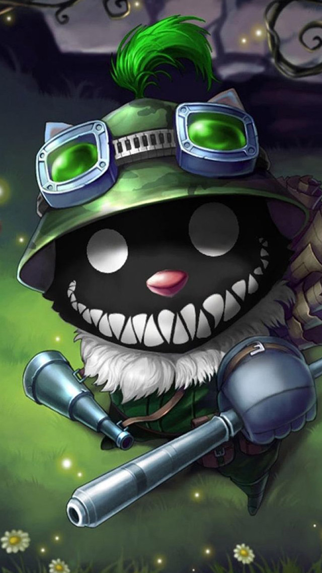 Cartoon character green hat goggles free wallpaper - medium preview image