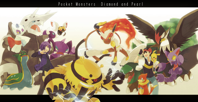 Rocket monsters diamond pearl cosplay free wallpaper - medium preview image