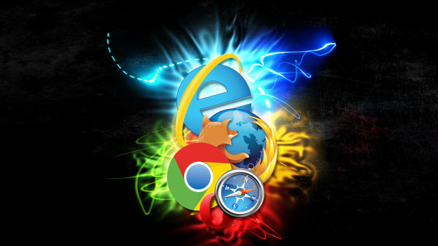 Computer logo lightning clock energy free wallpaper - medium preview image
