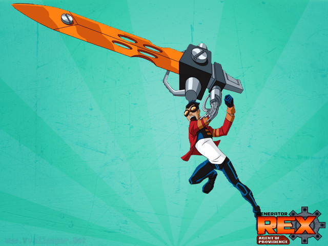 Cartoon man holding rocket ship free wallpaper - medium preview image