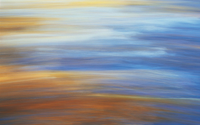 Blue painting artwork abstract creative free wallpaper - medium preview image