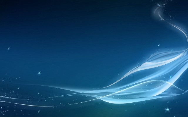 Blue background white swirl stars #5 free wallpaper - medium preview image