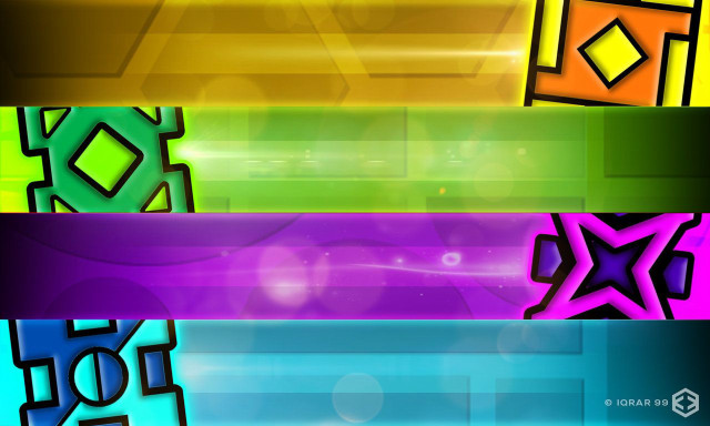 Colorful background star middle image free wallpaper for desktop - medium preview image