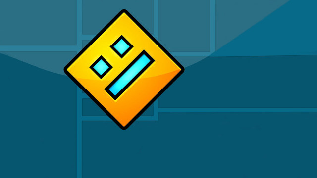 Blue yellow diamond blue background free wallpaper - medium preview image