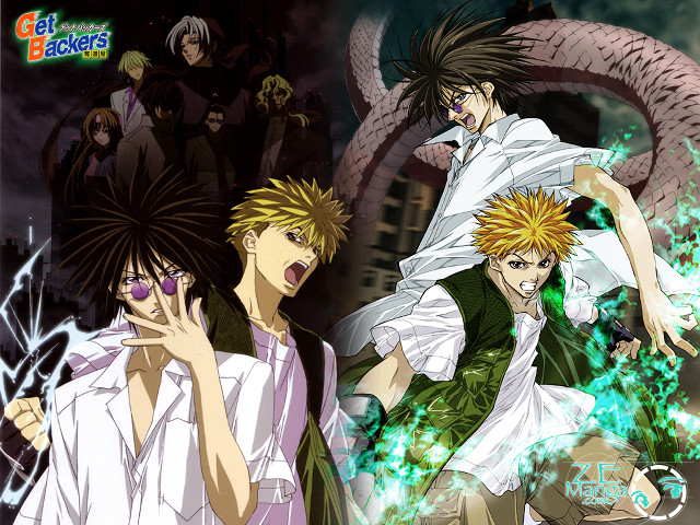 Anime characters dragon man demon free wallpaper - medium preview image