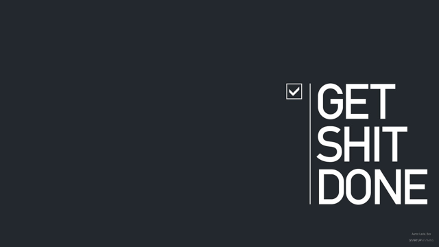Get shit done check mark free wallpaper - medium preview image