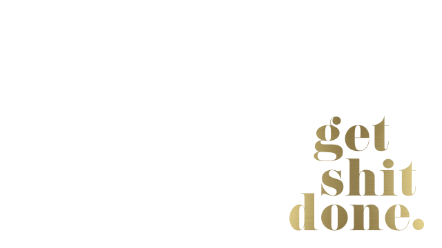 Get shit done gold foil free wallpaper - medium preview image