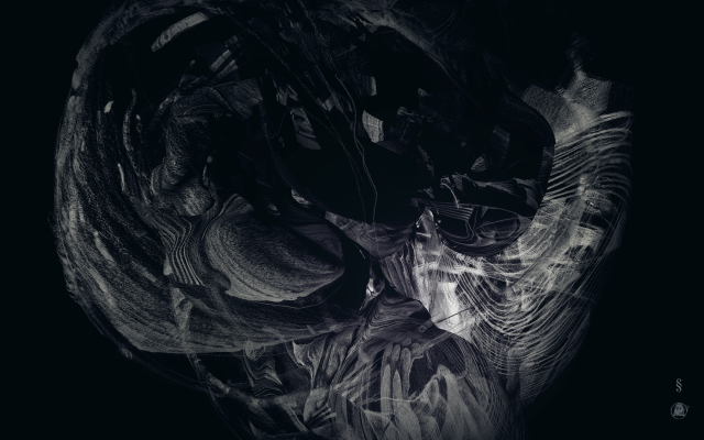 Black white photo person face free wallpaper for desktop - medium preview image
