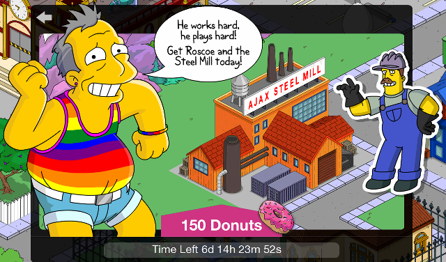 Cartoon character talking rainbow shirt free wallpaper - medium preview image