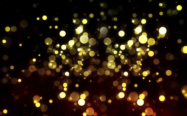 Blurry lights dark night red free wallpaper - medium preview image