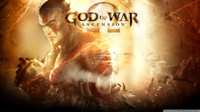 Man red shirt sword painting free wallpaper - medium preview image