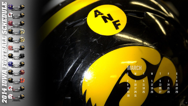 Calendar helmet football team logo free wallpaper - medium preview image