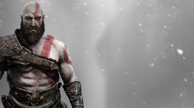 Bearded man video game character free wallpaper - medium preview image