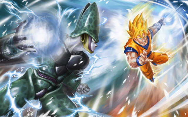 Cartoon character fight dragon man free wallpaper for desktop - medium preview image