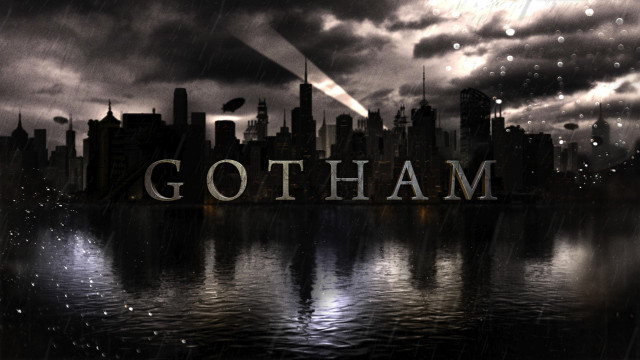 Gotham city skyline dark sky free wallpaper - medium preview image