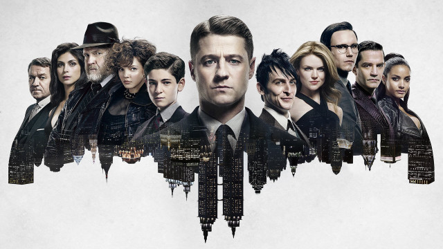Group people city skyline skyscrapers #2 free wallpaper - medium preview image