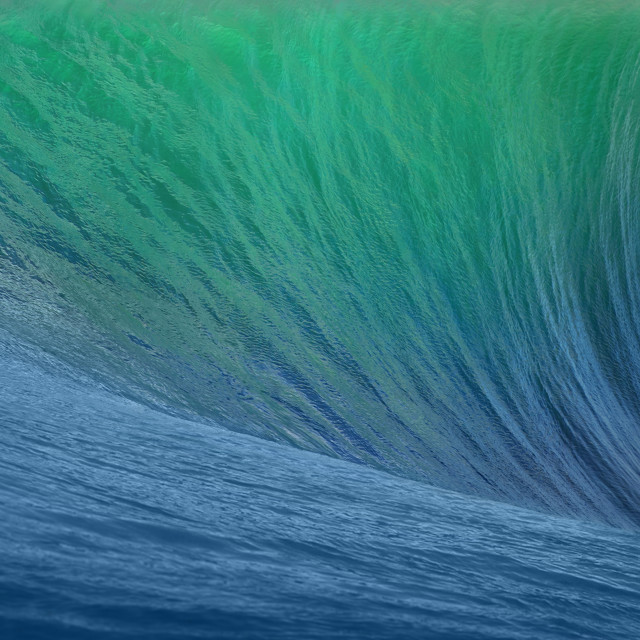 Large wave breaking surfboarder ocean free wallpaper - medium preview image