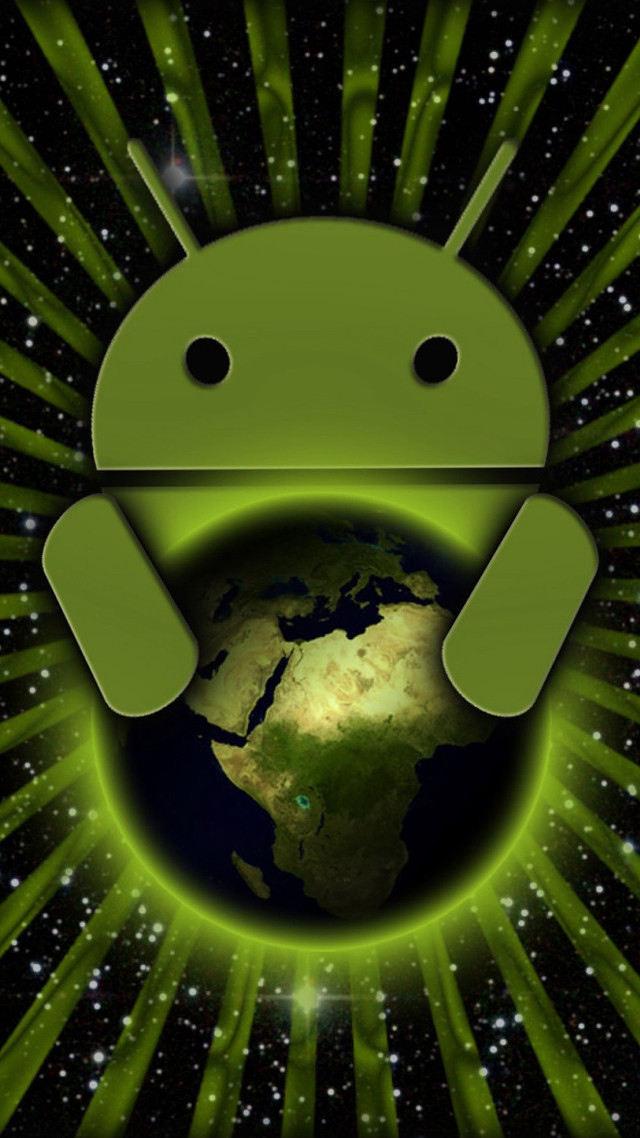 Green earth green starburst green free wallpaper - medium preview image