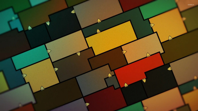 Colorful background squares dots pattern free wallpaper - medium preview image