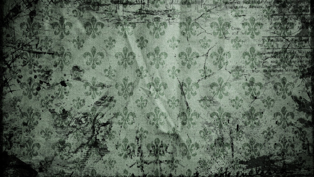 Flower pattern wall black frame free wallpaper - medium preview image