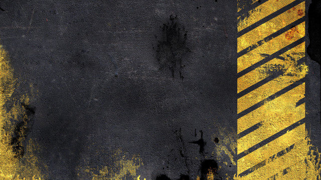 Grungy yellow black wall diagonal free wallpaper - medium preview image