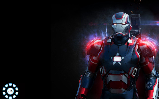 Man suit red light black free wallpaper - medium preview image