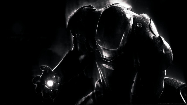 Man suit holding light dark free wallpaper - medium preview image