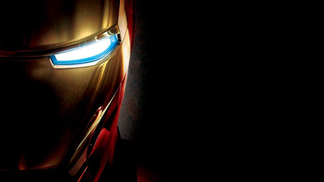 Ironman closeup dark eyes light free wallpaper - medium preview image