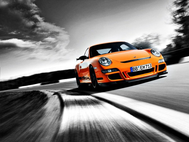 Car driving road sky background #2 free wallpaper - medium preview image