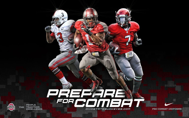 Football players running field prepare free wallpaper - medium preview image