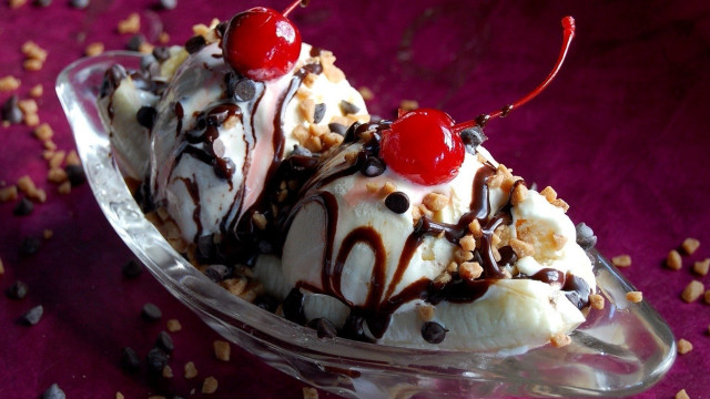 Scoop of ice cream with #3 free wallpaper - medium preview image