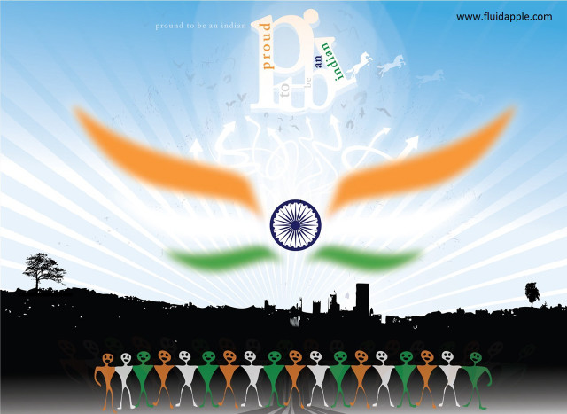 Group people flag bird flying free wallpaper - medium preview image