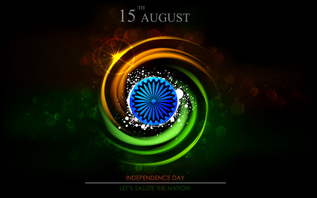 Green blue background circular design free wallpaper - medium preview image
