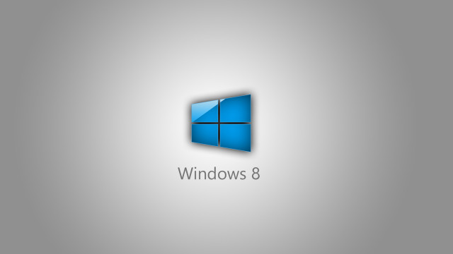 Windows 8 logo gray background #2 free wallpaper - medium preview image