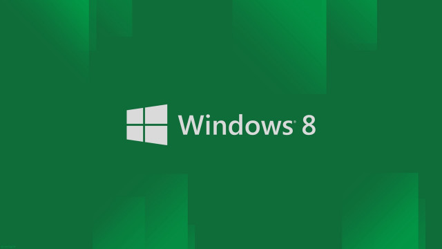 Green background windows8 logo white #2 free wallpaper - medium preview image