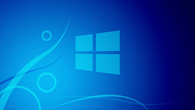 Blue background wave window blue free wallpaper - medium preview image