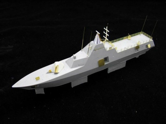 White military ship aurora night free wallpaper - medium preview image