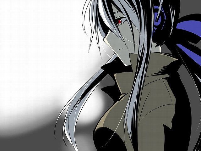 Woman long hair blue eyes #5 free wallpaper - medium preview image