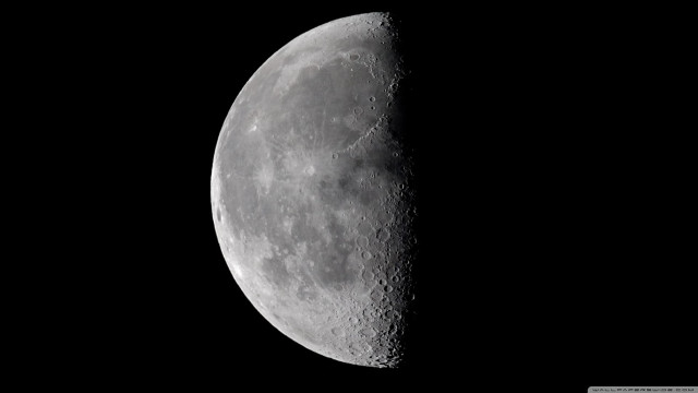 Half moon dark sky black #2 free wallpaper - medium preview image