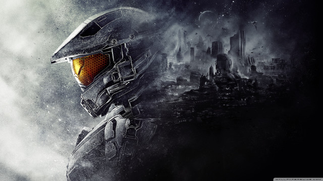 Man helmet city smoke fog free wallpaper - medium preview image