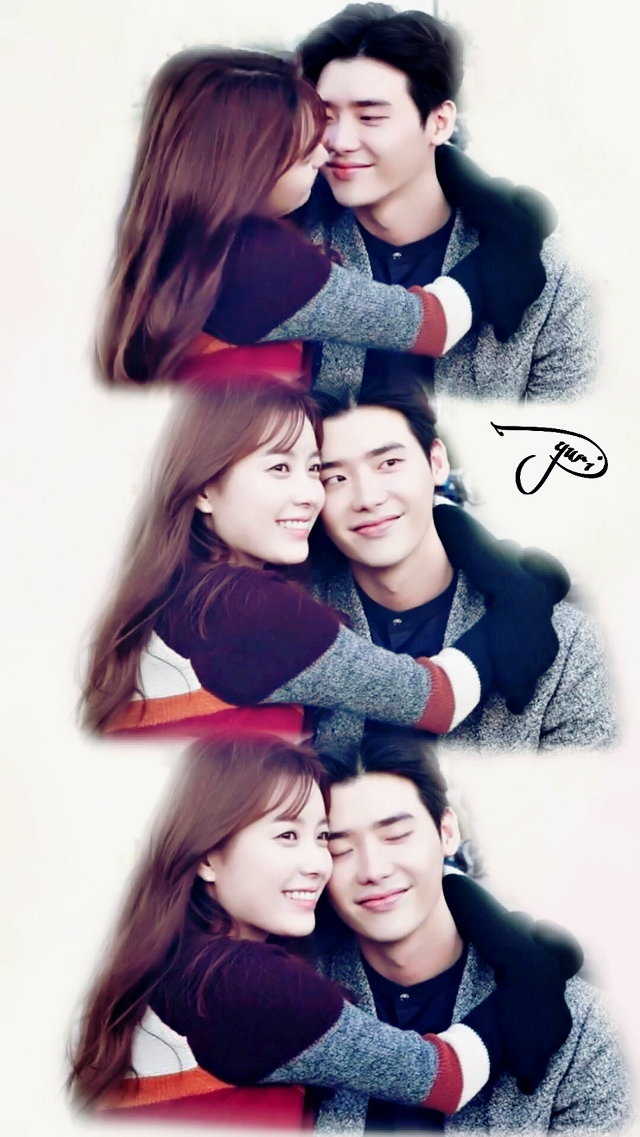 Couple hugging kiss love davidpark free wallpaper - medium preview image