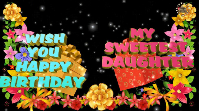Happy birthday card flowers heart free wallpaper - medium preview image