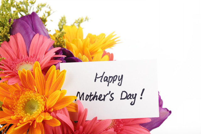 Bouquet happy mothers day card free wallpaper - medium preview image