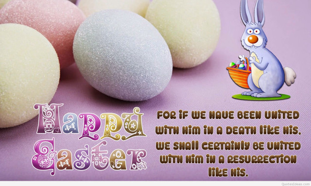 Happy easter bunny eggs purple free wallpaper - medium preview image