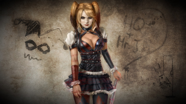 Woman costume graffiti wall mask free wallpaper - medium preview image
