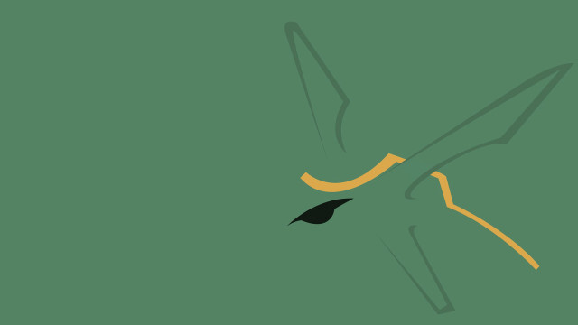 Green background yellow line black free wallpaper - medium preview image