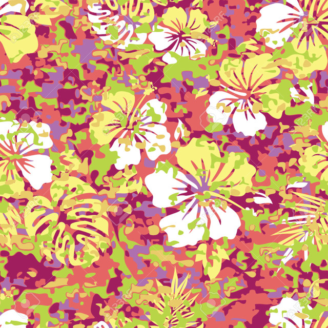 Colorful flower pattern variety sizes free wallpaper - medium preview image