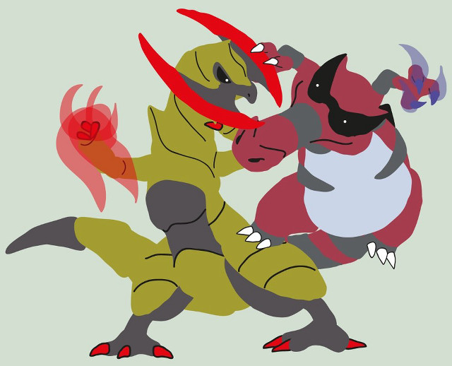 Cartoon characters fighting hands arms free wallpaper - medium preview image